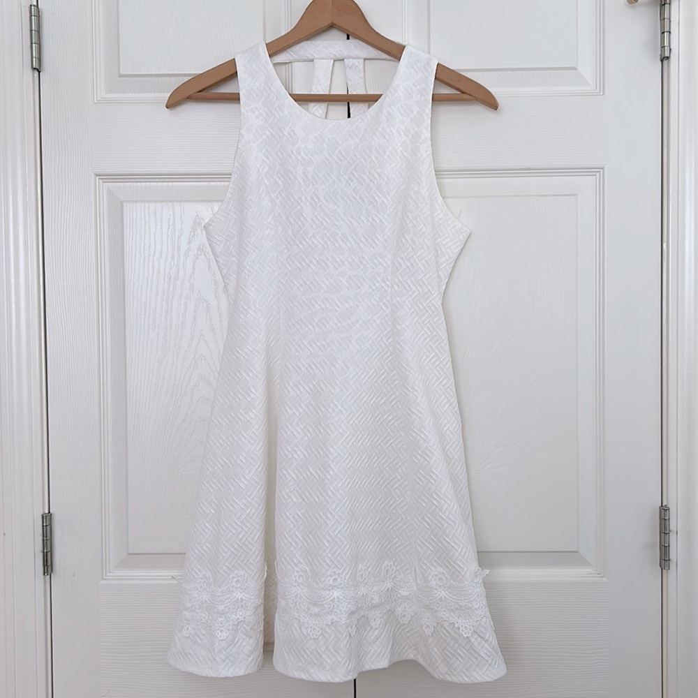 Francesca’s collection Women’s Midi Dress Sleeveless White medium - Picture 1 of 7